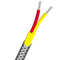 Stainless Steel Braided PVC Insulated Flat Twin (105°C)