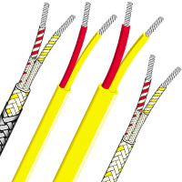 Single Pair Thermocouple Cables