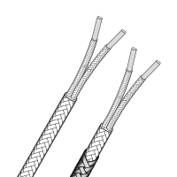 Ceramic Fibre Insulated Thermocouple Cable (1200C)