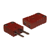 Miniature 350°C rated Thermocouple Connector