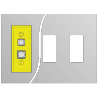 Standard Connector Panels without Panel Mounting Holes * connectors sold separately